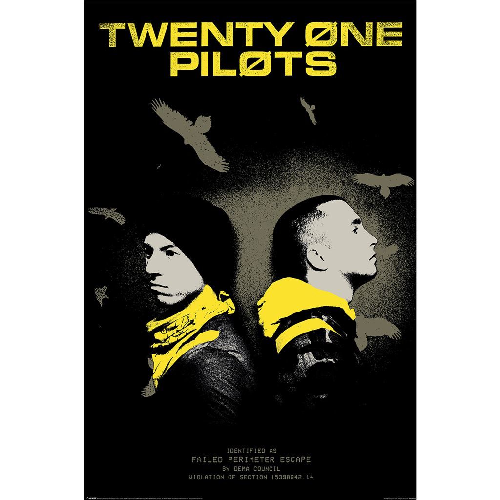 Merchandising 21 Pilots (Trench Vultures) Maxi Poster