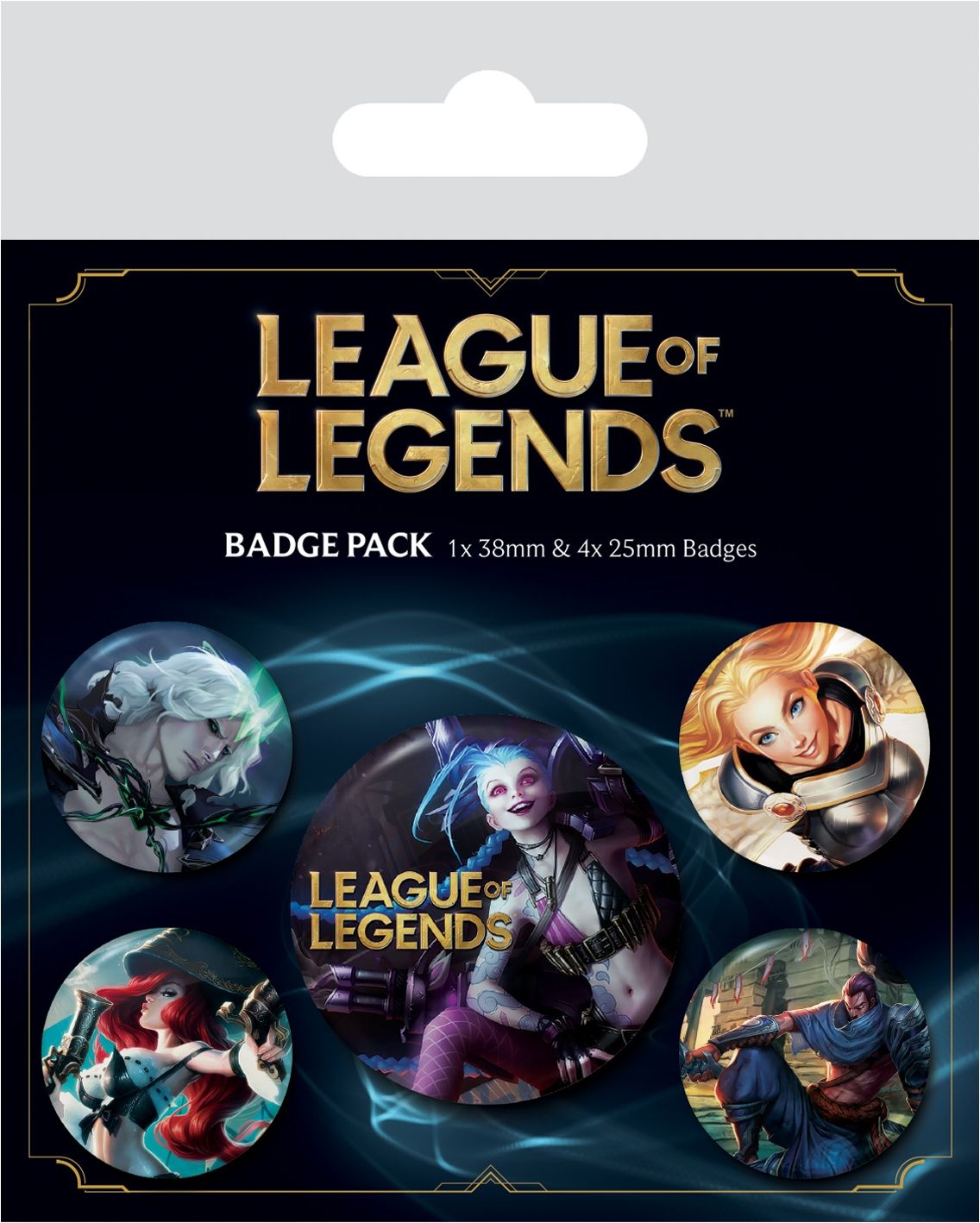 Merchandising League Of Legends: (Badge Pack)