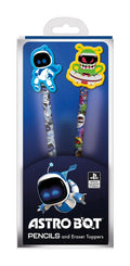 Merchandising Playstation: Pyramid - Astro Bot (Pencil & Erasers / Set Matite)