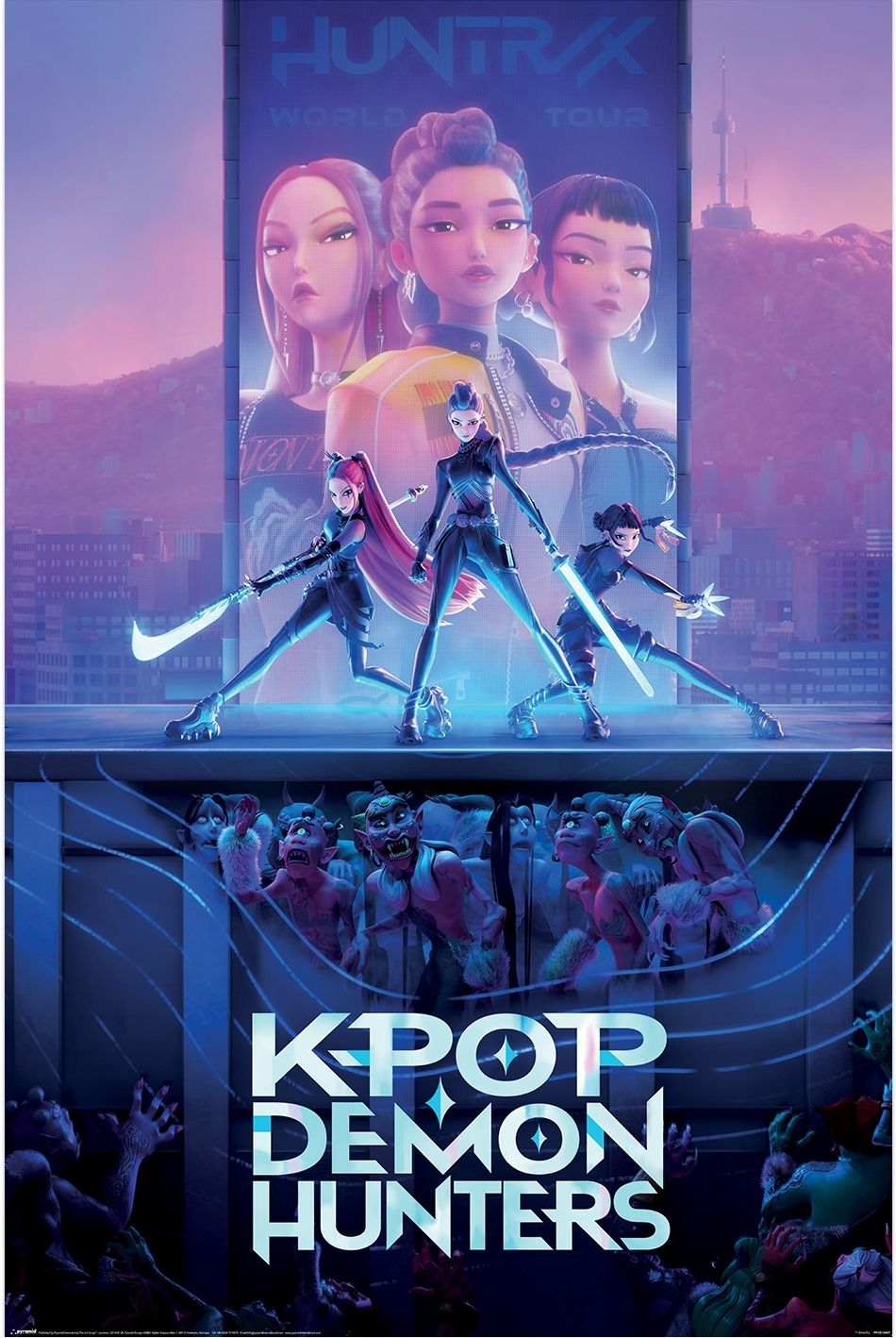 Merchandising K-Pop Demon Hunters: Key Art Maxi Poster