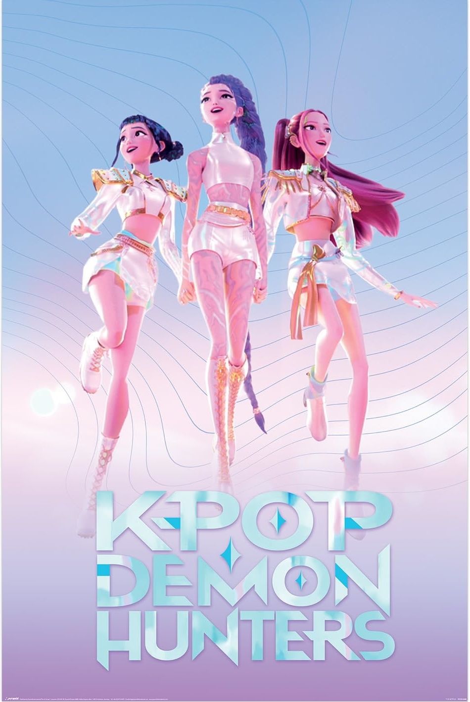 Merchandising K-Pop Demon Hunters (Huntrix) Maxi Poster