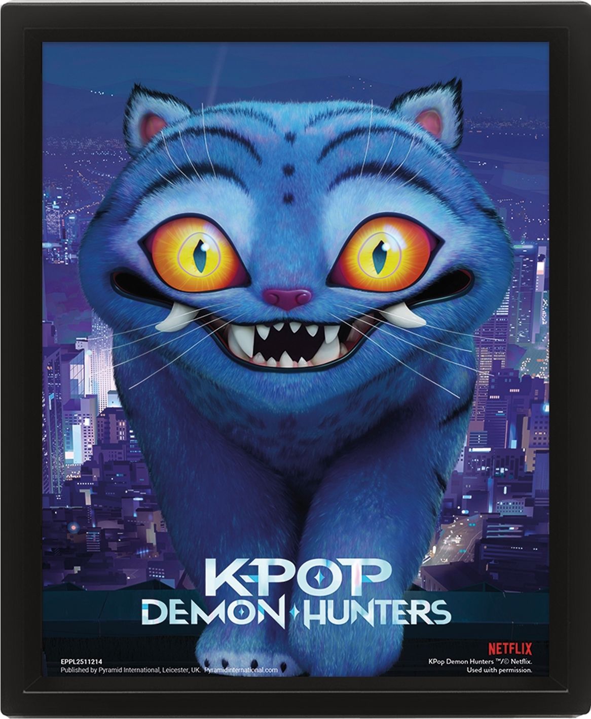 Merchandising K-Pop Demon Hunters: Pyramid (3D Lenticular Poster/ Poster Lenticolare 3D)