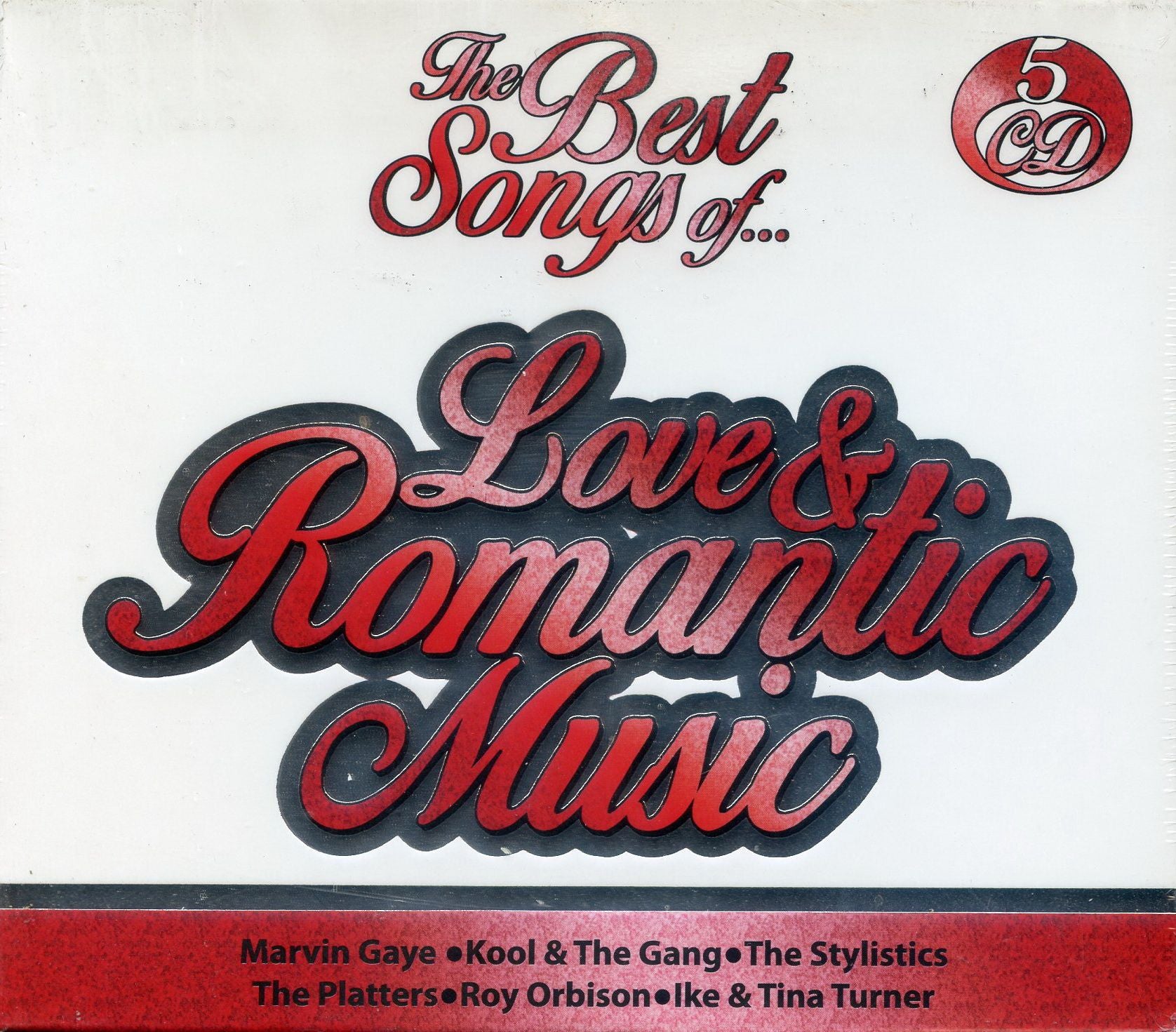 Audio Cd Best Songs Of Love & Romantic Music (The) / Various (5 Cd9