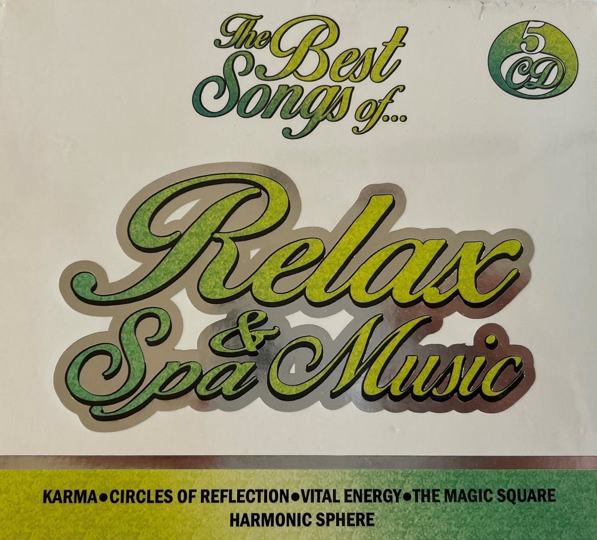 Audio Cd Best Songs Of Relax & Spa Music / Various (5 Cd)