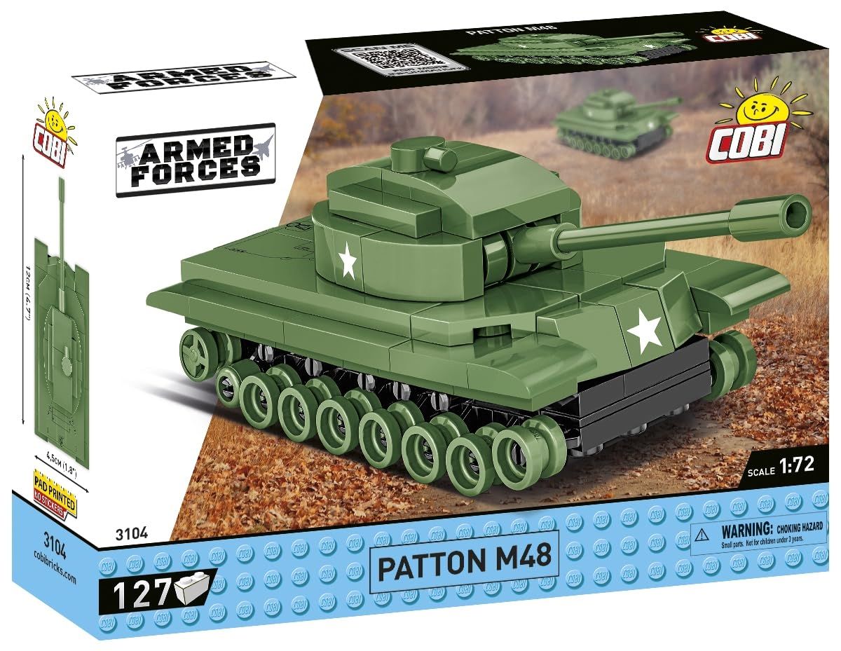 Merchandising Cobi: Historical Collection - Tanks 1:72 Series 2 - Patton M48 (127 Pz.)