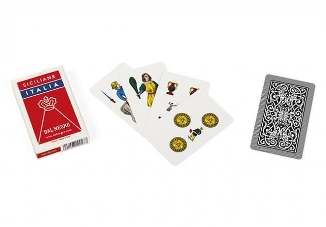 Merchandising Dal Negro: Carte Da Gioco Siciliane Italia