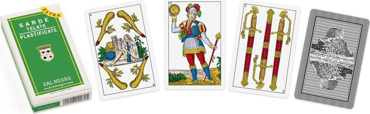 Merchandising Dal Negro: Carte Da Gioco Sarde 99 Extra