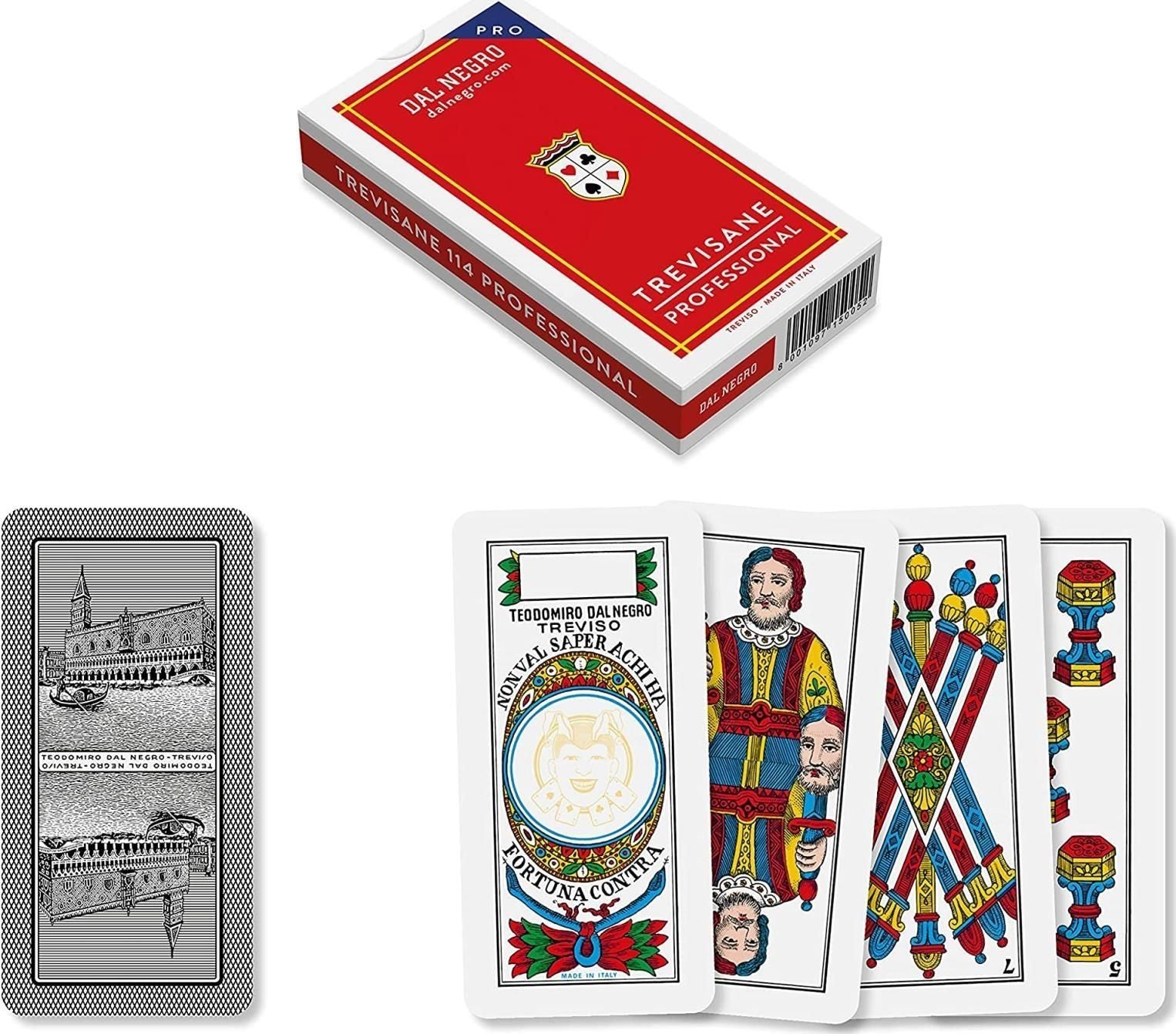 Merchandising Dal Negro: Carte Da Gioco Trevisane N.114 Plastica