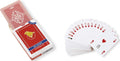 Merchandising Dal Negro: Carte Da Gioco Poker S.Siro A1 Rosso Plastica
