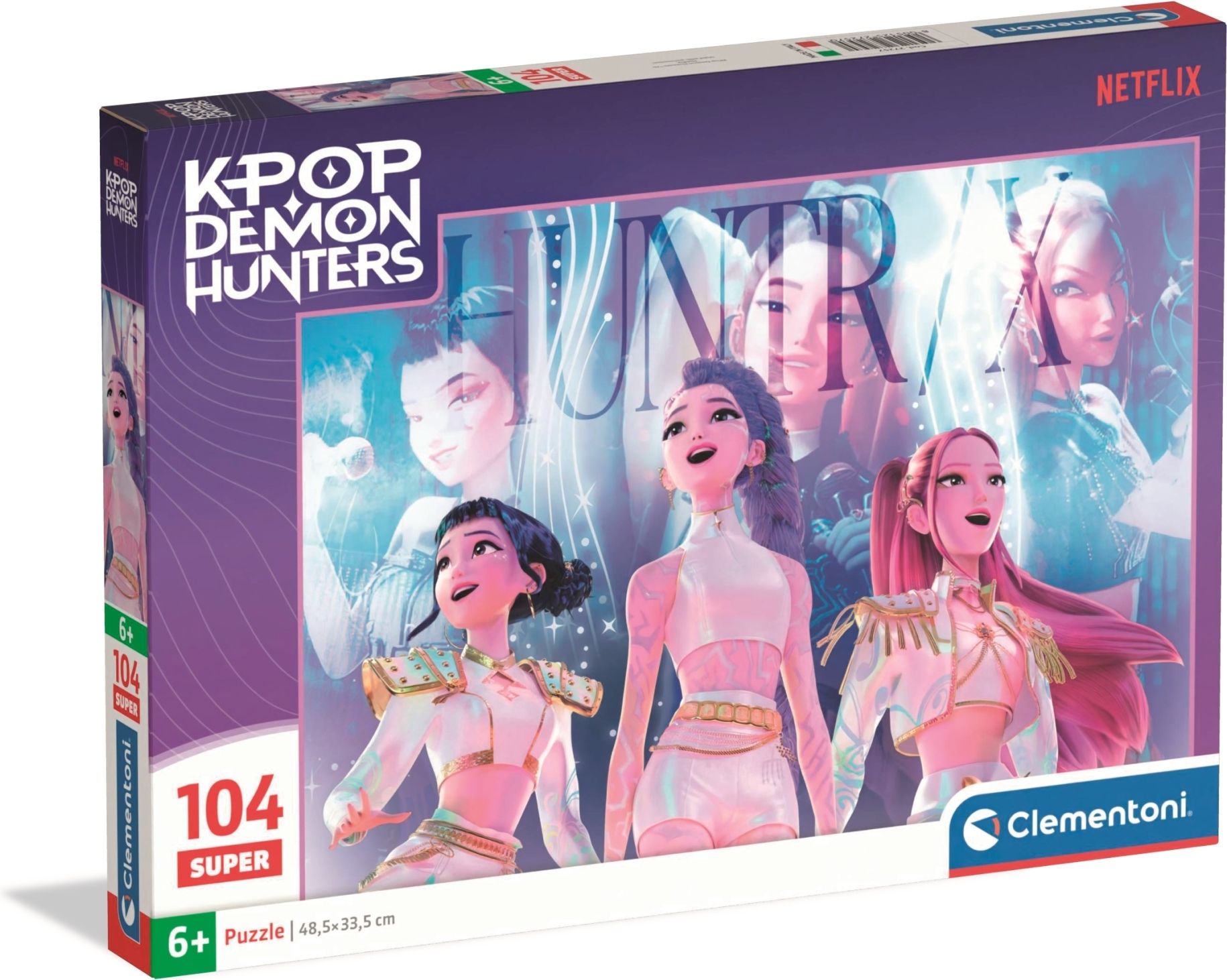 Merchandising Clementoni: Puzzle 104Pz Super - K-Pop Demon Hunters