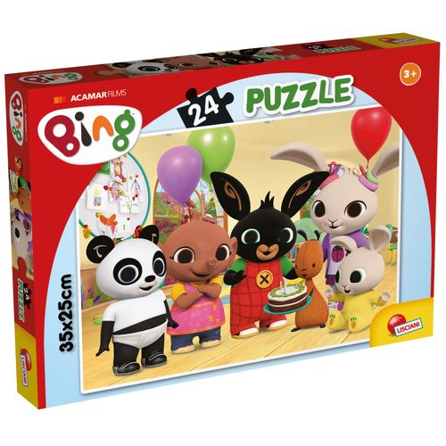 Merchandising Bing: Lisciani - Puzzle M-Plus 24 - Happy Birthday!