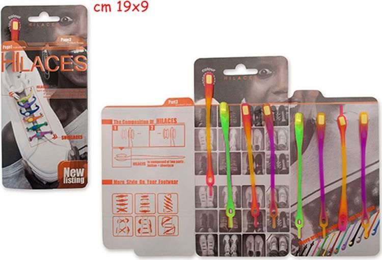 Merchandising Teorema: Teo's - Lacci Rainbow 8 Pz Assortiti