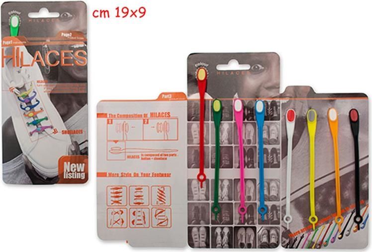 Merchandising Teorema: Teo's - Lacci Multicolor 8 Pz Assortiti
