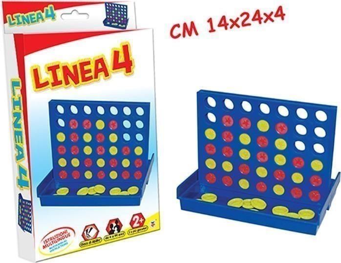Merchandising Teorema: Giochi In Scatola Linea 4 Versione Travel