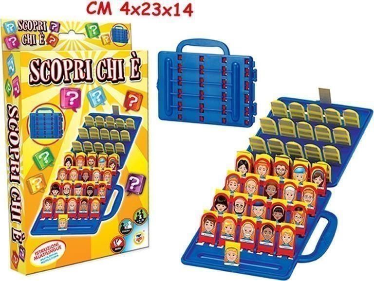 Merchandising Teorema: Giochi In Scatola Scopri Chi E' Versione Travel