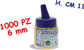 Merchandising Teorema: Teo's - Pallini Biberon 1000 Pz 6 Mm Con Dosatore 11 Cm 11