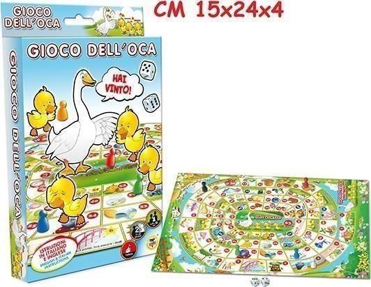 Merchandising Teorema: Giochi In Scatola Gioco Dell'Oca Versione Travel