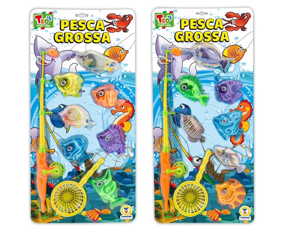 Merchandising Teorema: Teo's - Cartella Piccolo Pescatore Con Retino