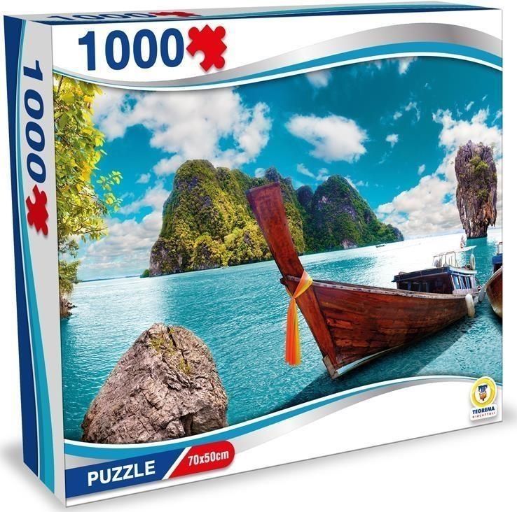 Merchandising Teorema: Puzzle Phuket Thailandia 1000 Pz 70X50Cm - Box