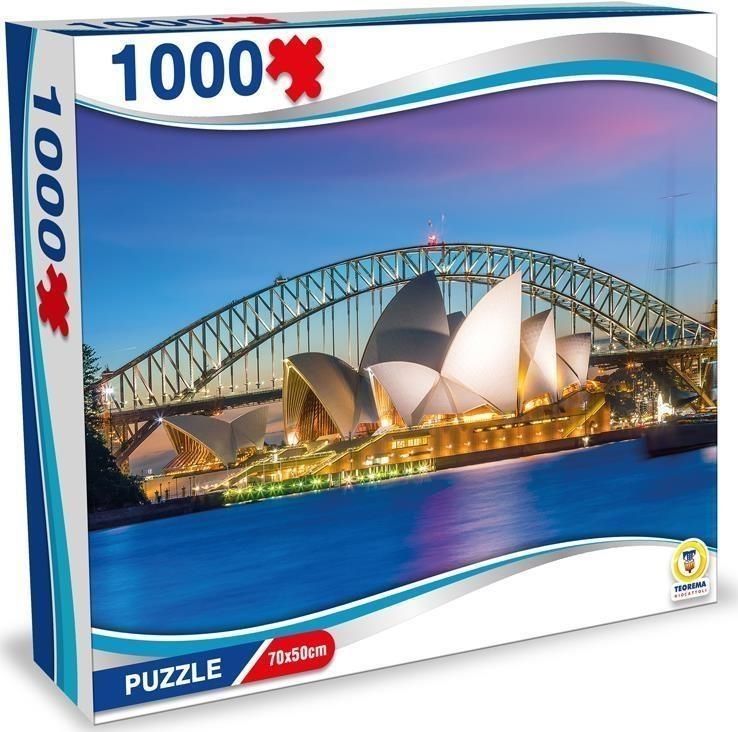 Merchandising Teorema: Puzzle Sydney 1000 Pz 70X50Cm - Box