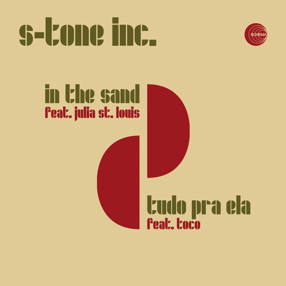 Vinile S-Tone Inc. - In The Sand / Tudo Pra Ela
