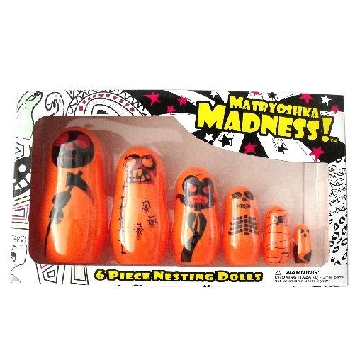 Merchandising Matryoshka Madness! - Monster (6 Piece Nesting Dolls)