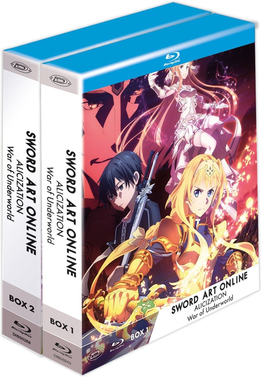 Blu-Ray Sword Art Online Alicization War Of Underworld - Bundle Ltd Box #01-02 (Eps 01-23) (6 Blu-Ray)