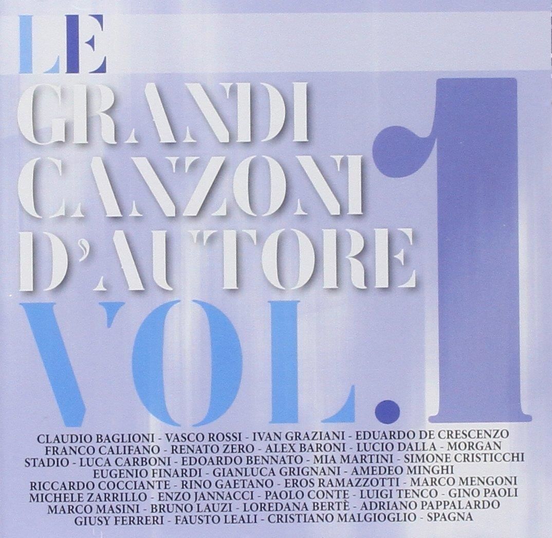 Audio Cd Grandi Canzoni D'Autore Vol. 1 (Le) / Various (2 Cd)