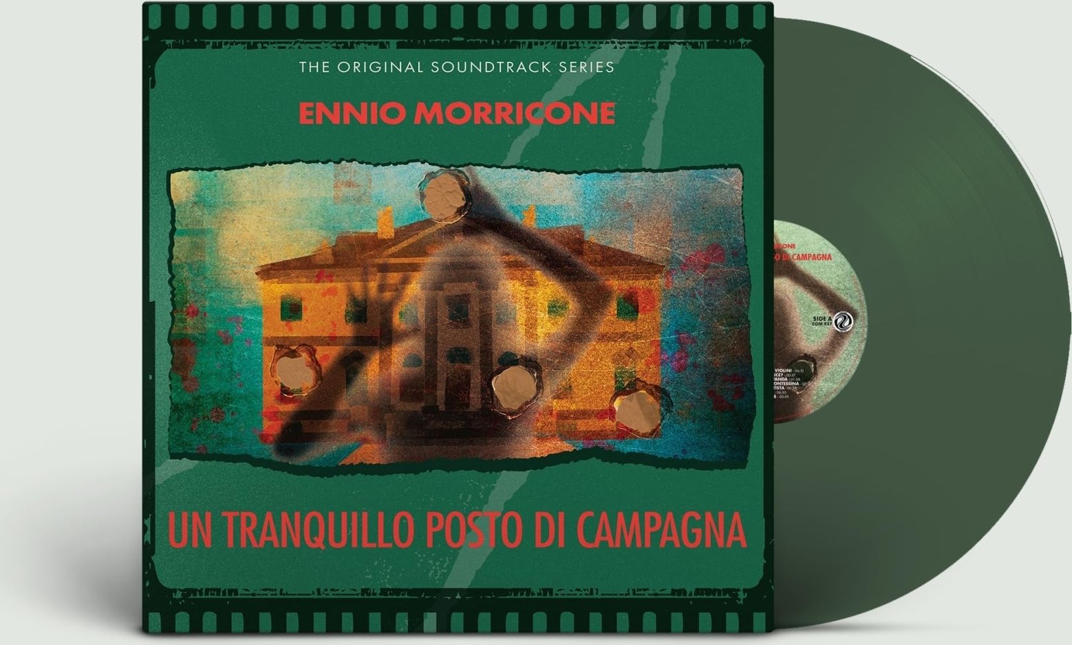 Vinile Ennio Morricone - Un Tranquillo Posto Di Campagna (Clear Green Vinyl) (Lp+Cd)