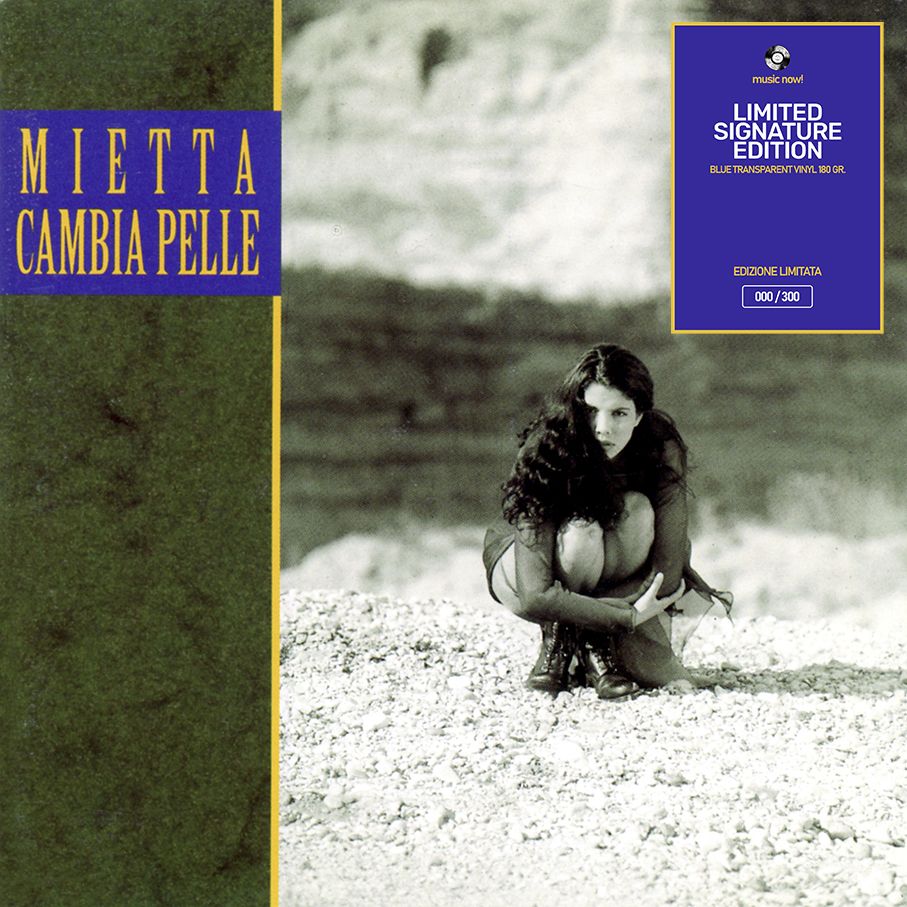 Vinile Mietta - Cambia Pelle (180G) (Transparent Blue Vinyl) (Signed)