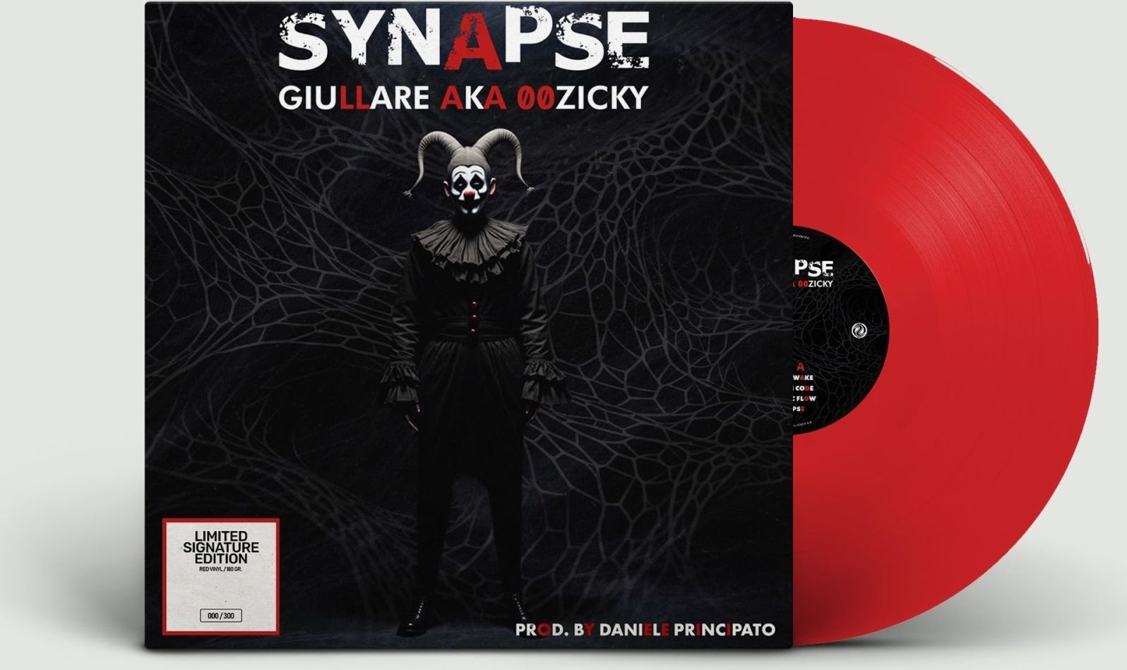 Vinile 00Zicky - Synapse (Vinile Rosso Autografato)