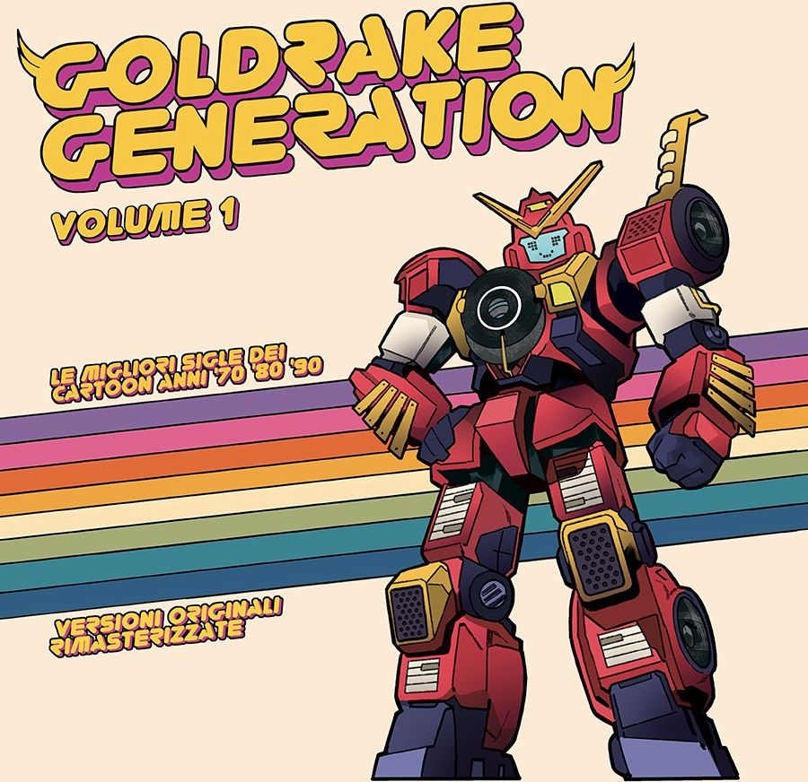 Vinile Goldrake Generation Volume 1 / Various (Crystal White Vinyl)