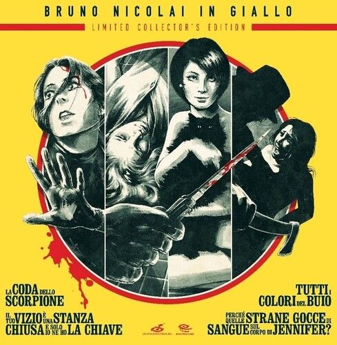 Vinile Bruno Nicolai - In Giallo (Marbled Yellow Vinyl)