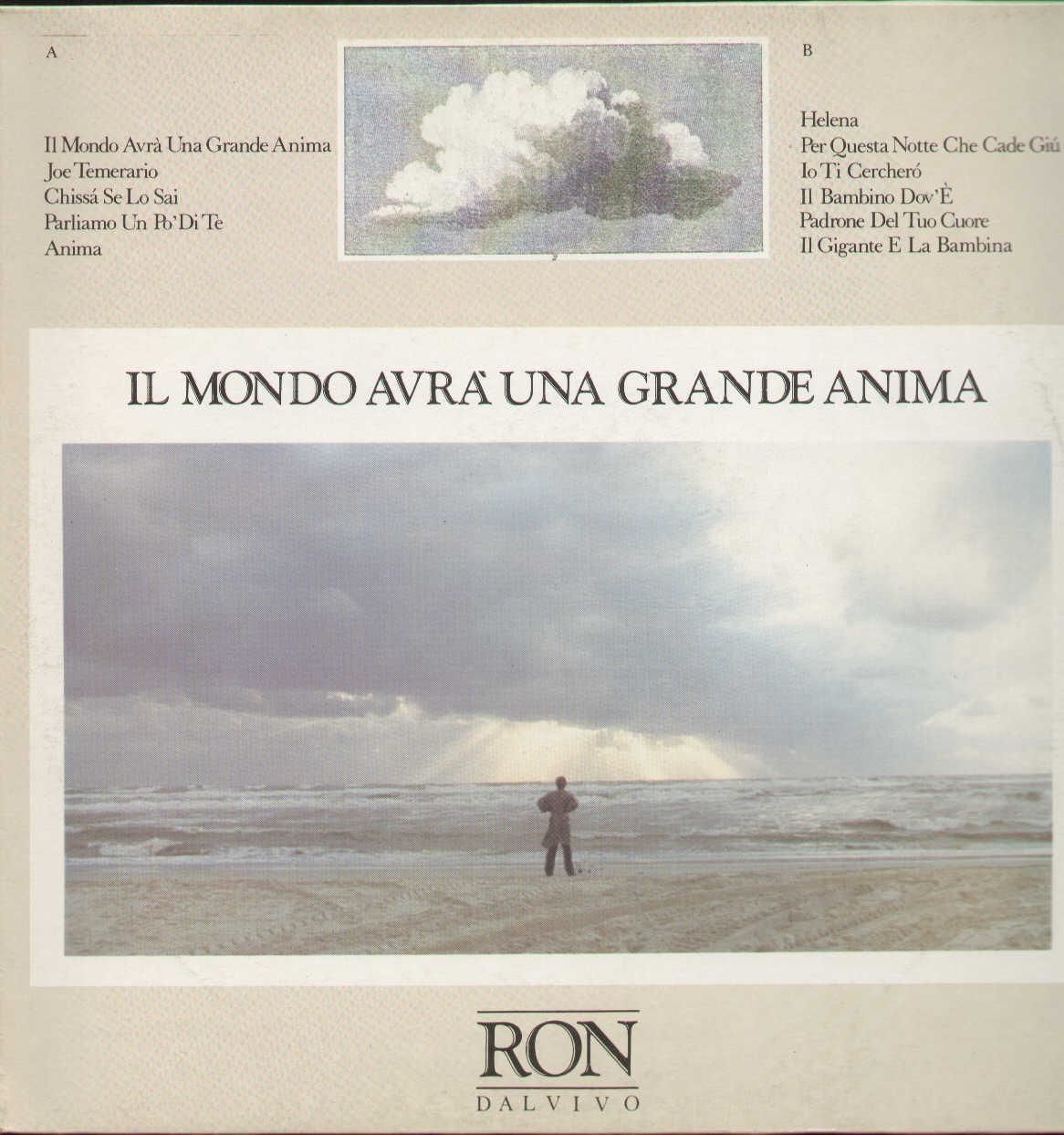 Audio Cd Ron - Il Mondo Avra' Una Grande Anima