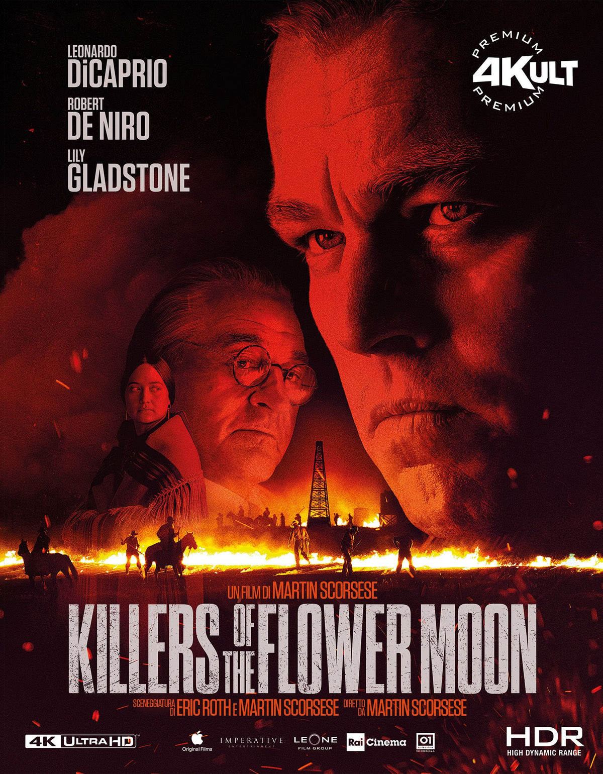 Blu-Ray 4K Uhd Killers Of The Flower Moon (4K Ultra Hd+Blu-Ray Hd+Poster)