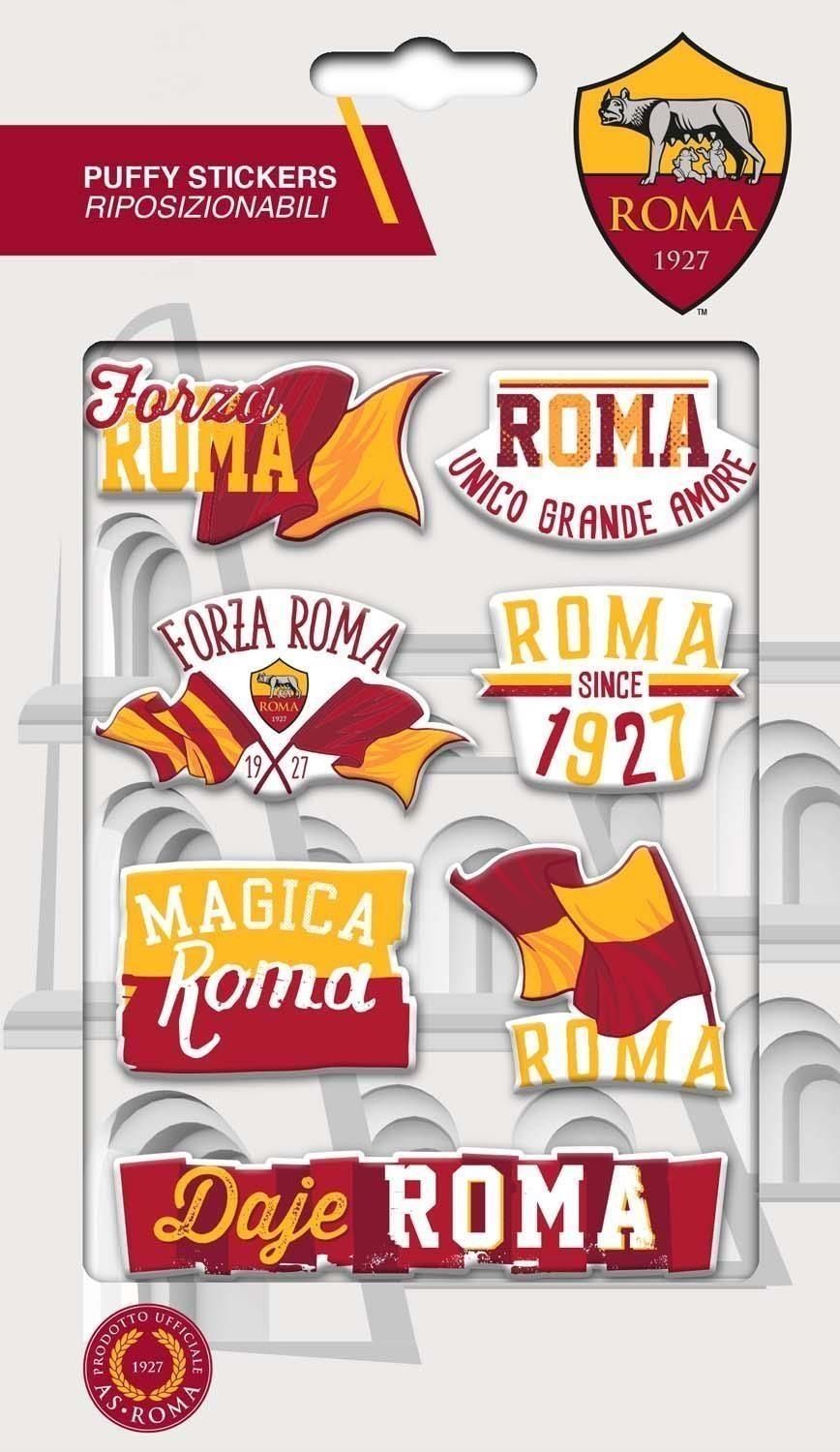 Merchandising Calcio: Imagicom - Puffrom02 - As Roma Puffy Stickers Graphic