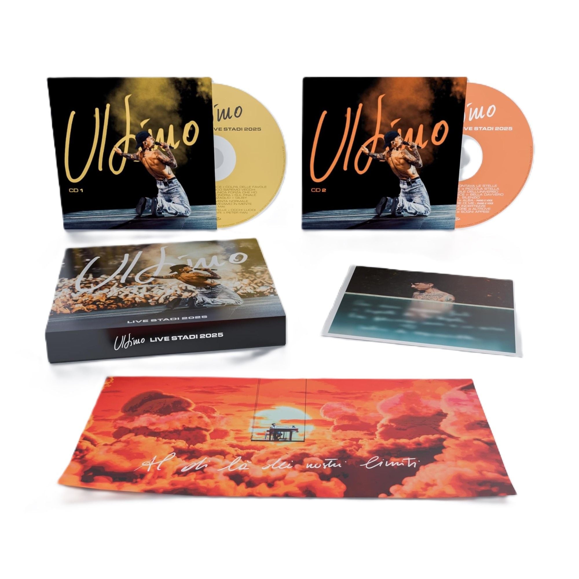 Audio Cd Ultimo - Ultimo Live Stadi 2025 (2 Cd)