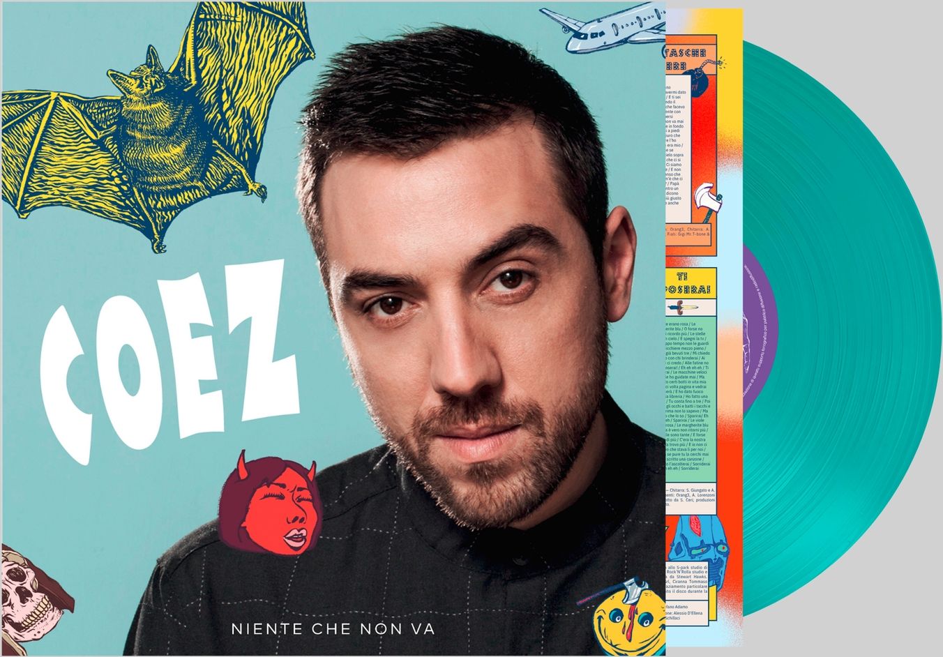 Vinile Coez - Niente Che Non Va (Teal Vinyl)