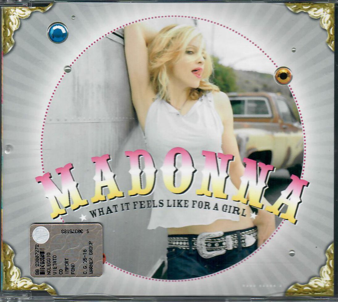 Audio Cd Madonna - What It Feels Like For A Girl
