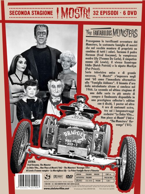 Dvd Mostri (I) - Stagione 02 (6 Dvd+Poster)