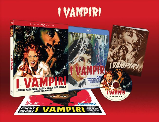 Blu-Ray Vampiri (I) (Special Edition) (Blu-Ray+Poster)