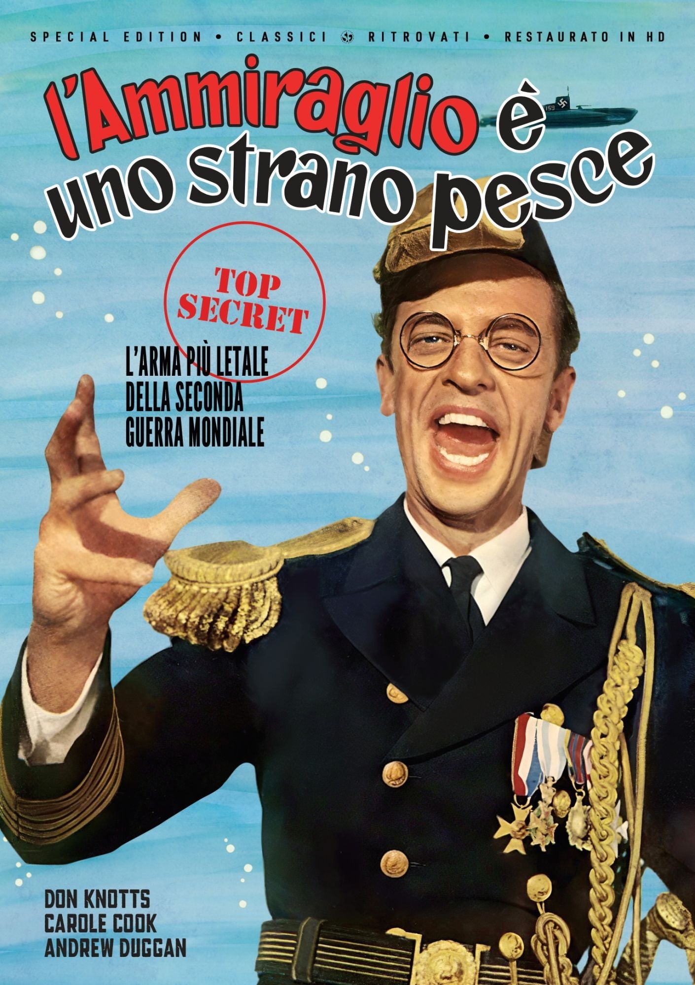 Dvd Ammiraglio E' Uno Strano Pesce (L') (Special Edition) (Restaurato In Hd) (Dvd + Poster)