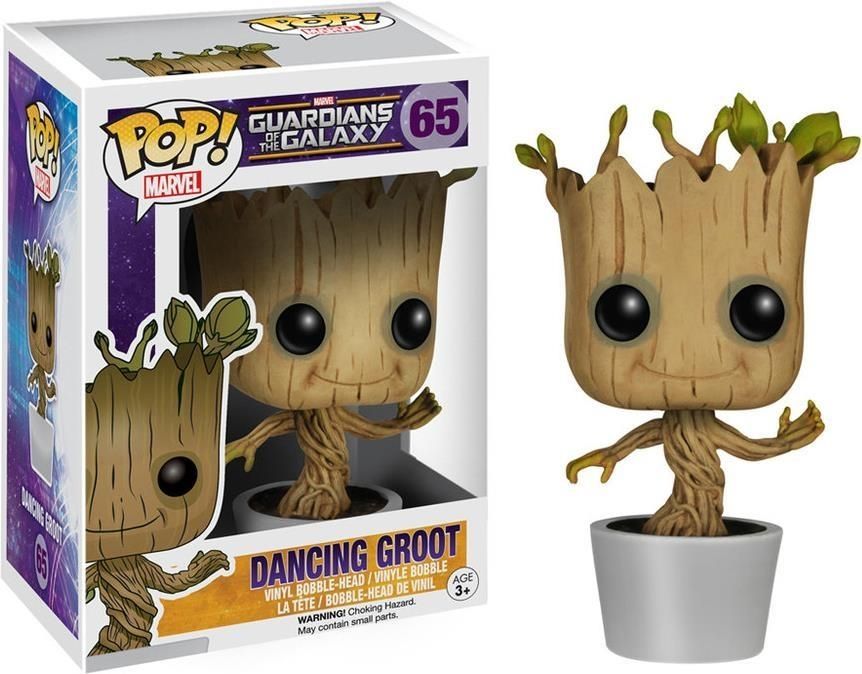 Merchandising Marvel: Funko Pop! - Guardians Of The Galaxy - Dancing Groot (Vinyl Figure 65)