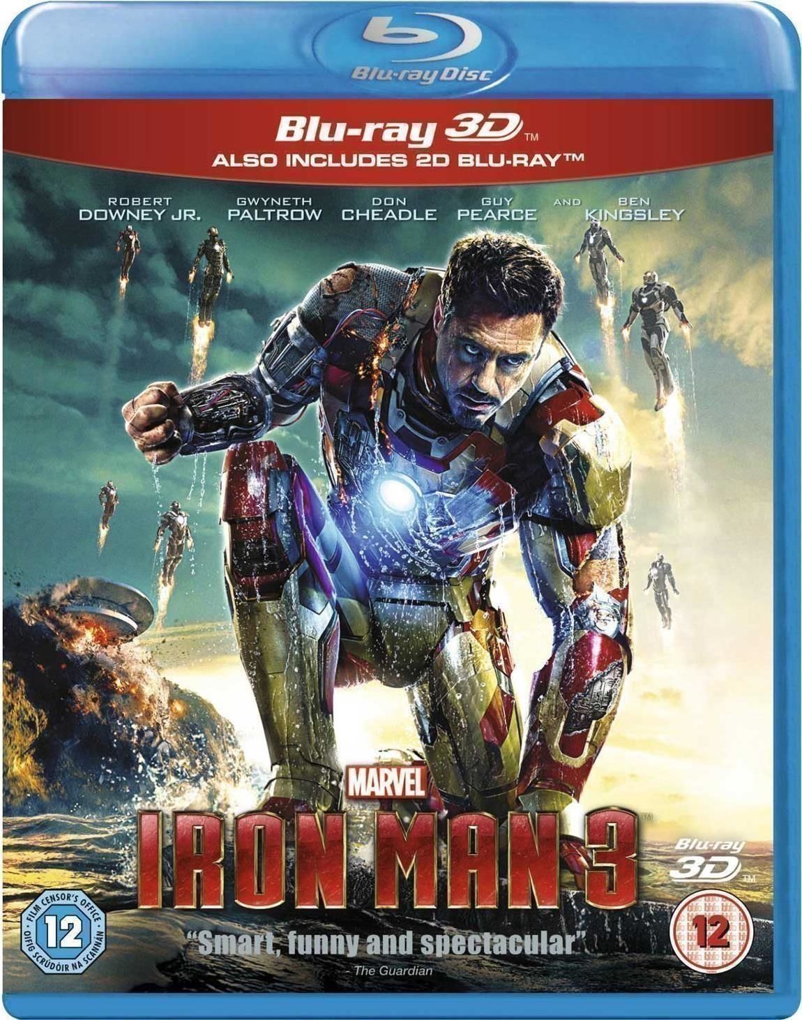 Iron Man 3 Blu-Ray