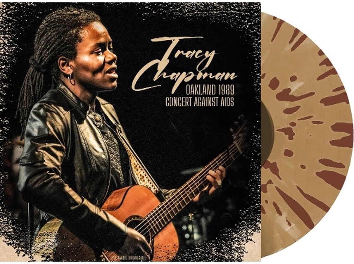 Vinile Tracy Chapman - Oakland 1989. Concert Against Aids (Transparent Beige/Brown Splatter Vinyl)