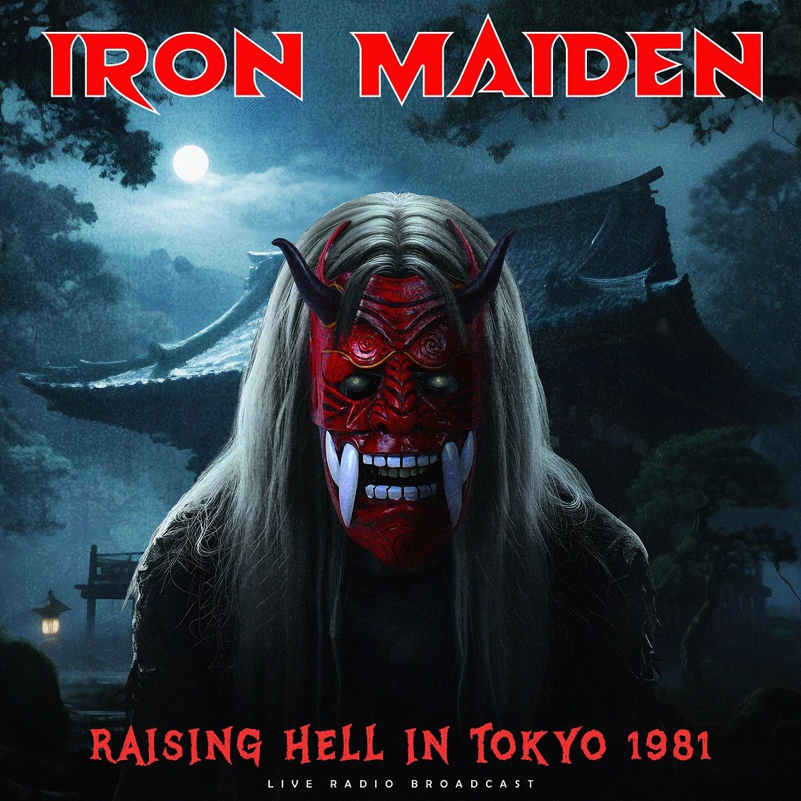 Vinile Iron Maiden - Raising Hell In Tokyo 1981 (Transparent Red Vinyl) (2 Lp)