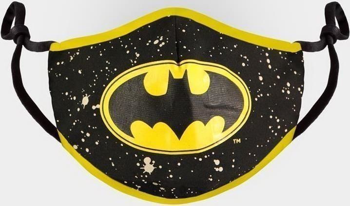 Merchandising Dc Comics: Batman - Adjustable Shaped Black Face Mask (Mascherina Protettiva)