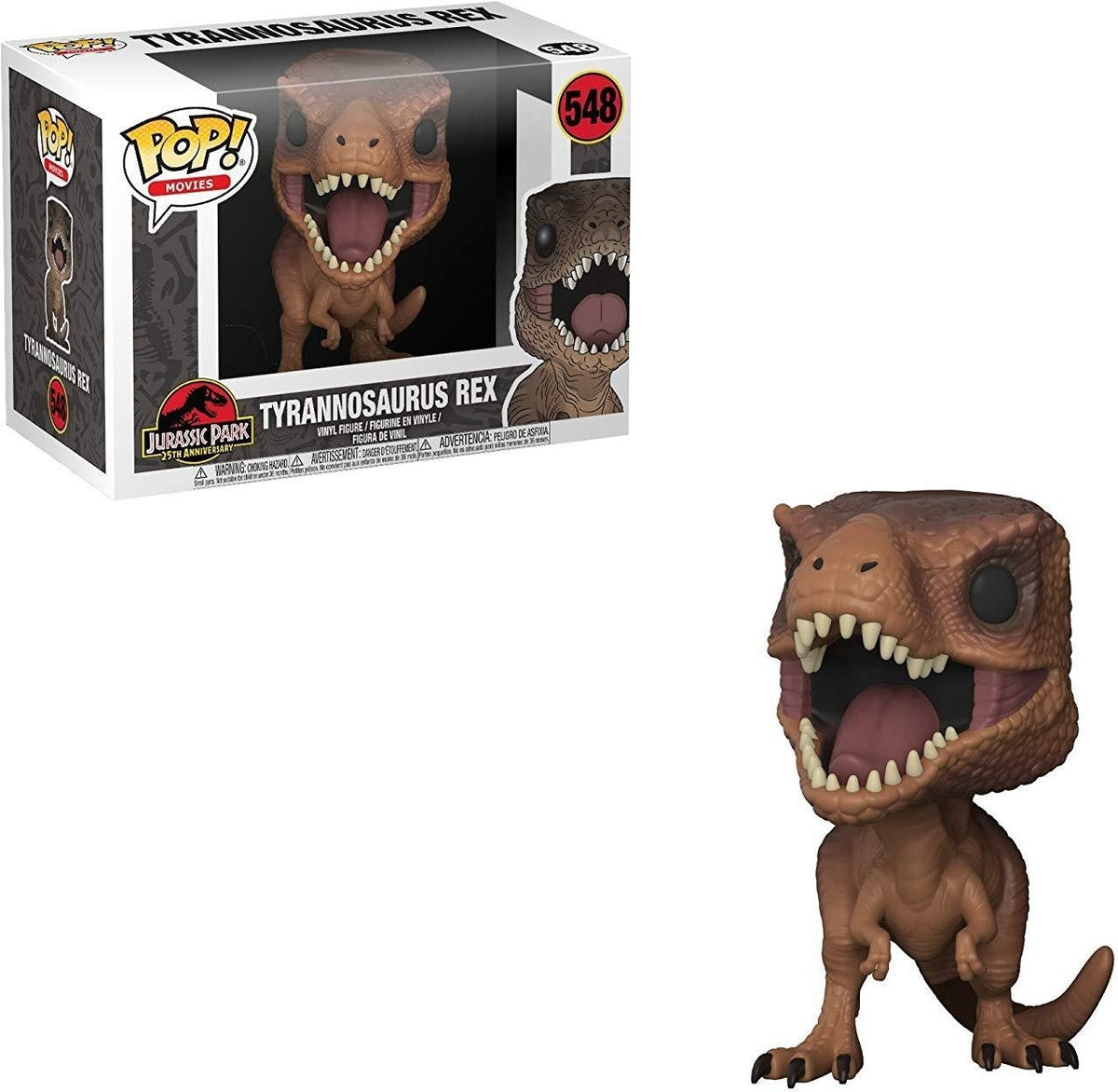Merchandising Jurassic Park: Funko Pop! Movies - 25Th Anniversary - Tyrannosaurus Rex (Vinyl Figure 548)