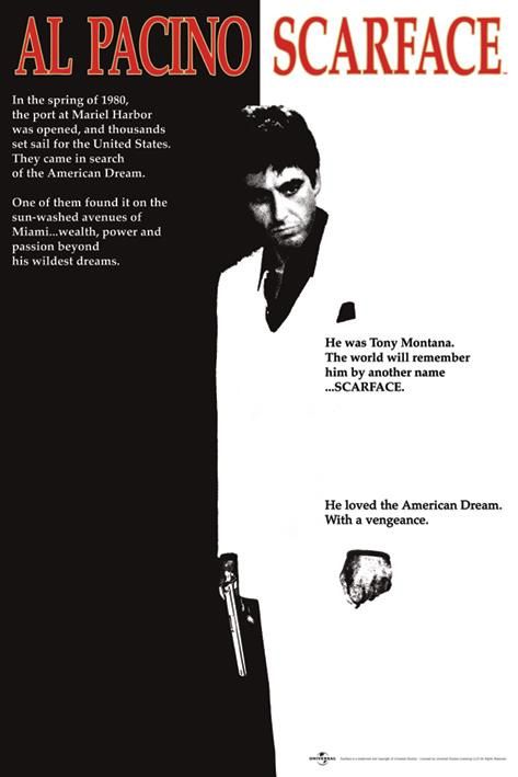 Merchandising Scarface: Pyramid - One-Sheet (Poster Maxi 61X91,5 Cm)